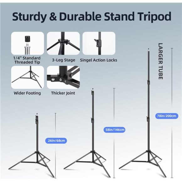 Skytex Softbox Lighting Kit(2Pack), 20x28in Soft Box - Picture 5 of 7